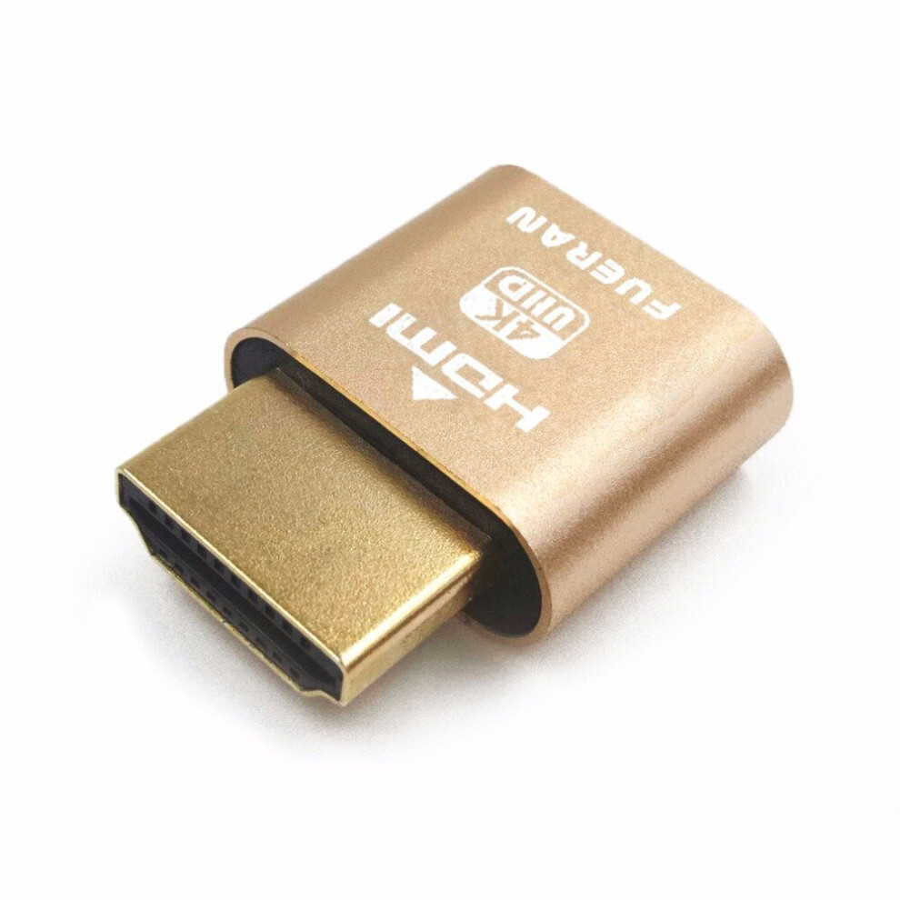 Ddc Edid Hdmi Dummy Plug,Headless Ghost, Display Emulator (Fit Headless-1920X1080 New Generation@60Hz) 701942843723