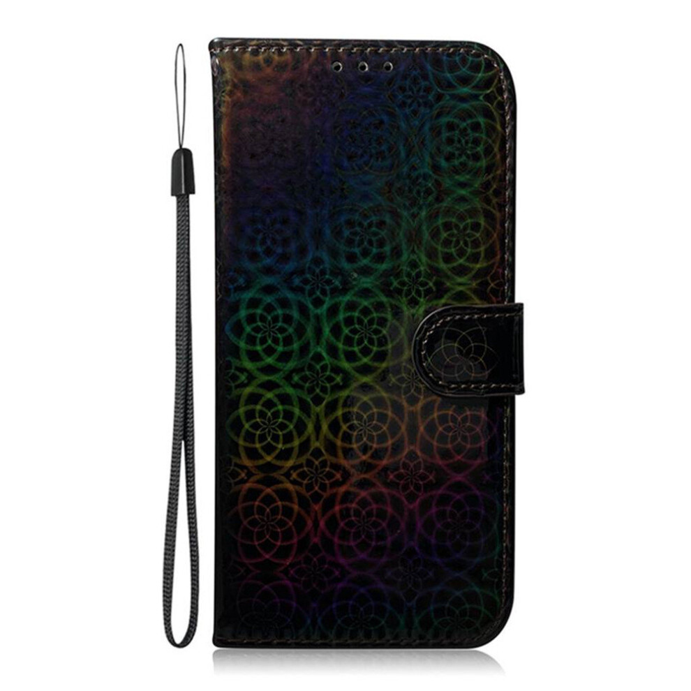 Laser Fluorescent Flip Case For Iphone 11 Pu Leather Wallet Phone Case Fundas Capa 777178660014