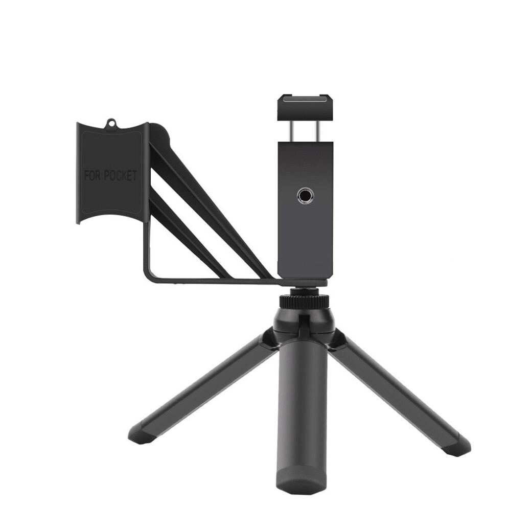 For Osmo Pocket Foldable Phone Holder Adapter Clip Selfie Mount Metal Tripod For Dji Pocket 2 Handheld Gimbal Camera Accessories 777178631304