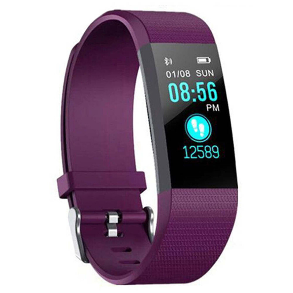 ChaoChuang Smart Wristband Sport Step Counter Fitness Tracker Smart Watch Blood Pressure Heart Rate Testing Bluetooth Wristband