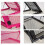 Adjustable Folding Laptop Stand Holder Portable Laptop Rolled Steel Bracket Cold Support 4
