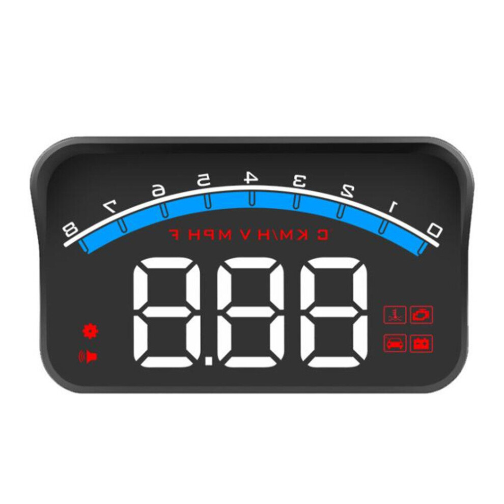 M6s Hud Head Up Display Car Auto Electronics Km/H Mph Obd2 Overspeed Security Alarm Windshield Projector Display Car 775821394422