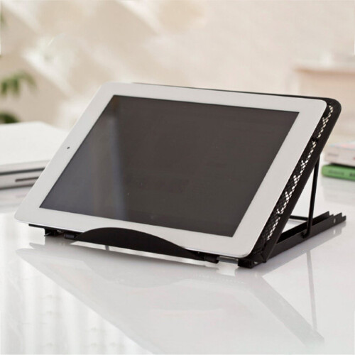 Adjustable Folding Laptop Stand Holder Portable Laptop Rolled Steel Bracket Cold Support 1
