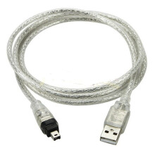USB to 1394 4Pin Cable USB Male to Firewire IEEE 1394 4 Pin Male iLink Adapter Cord firewire 1394 Cable for SONY DCR-TRV75E DV