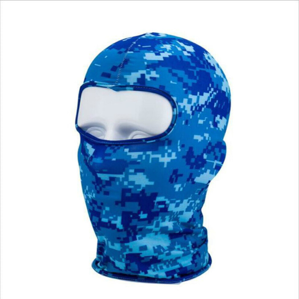 4Pcs Camouflage Motorcycle Face Mask Outdoor Sports Neck Mask Winter Warm Ski Snowboard Wind Cap Police Cycling Balaclavas Face Mask 701942928260
