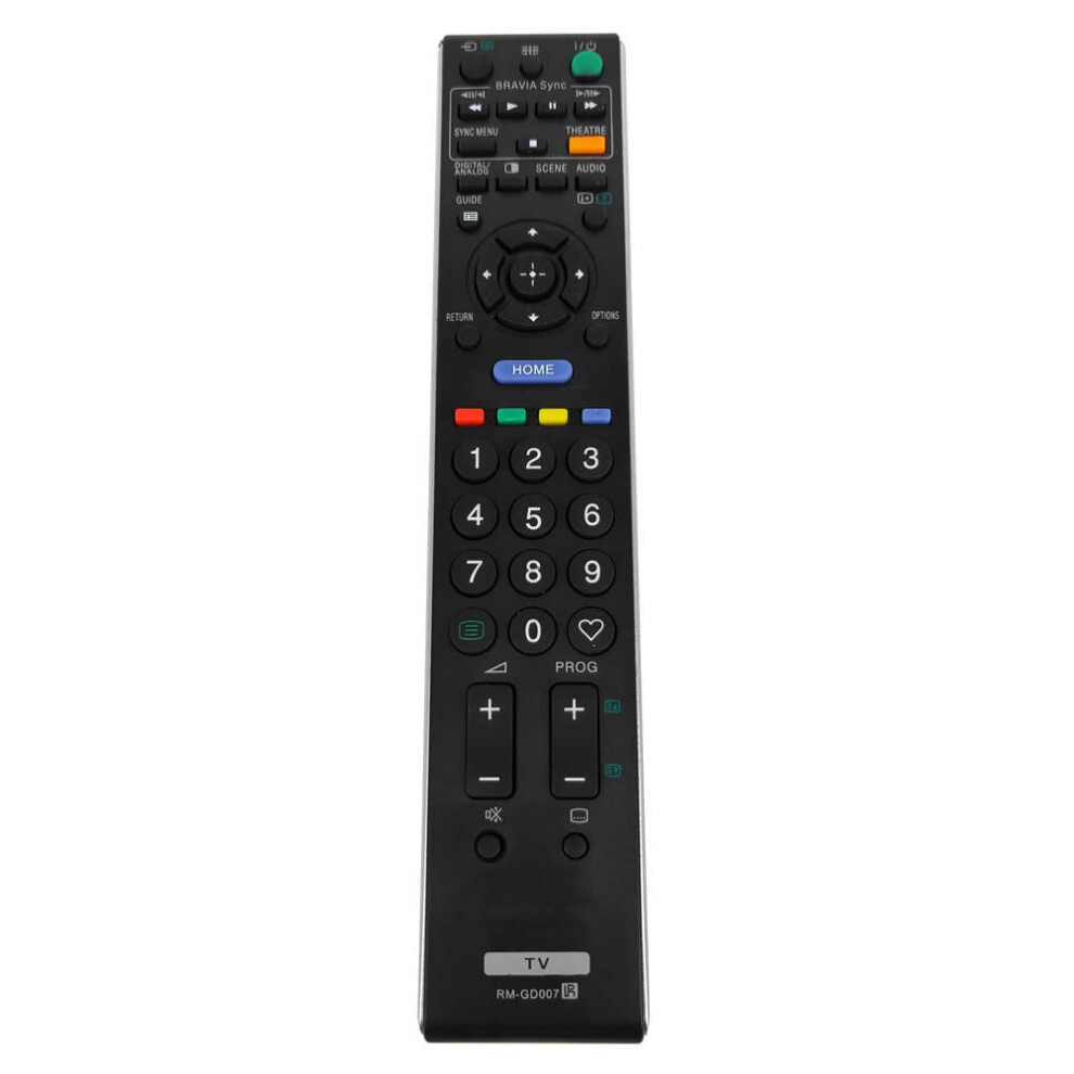 Replacement For Sony Tv Remote Control Rm-Gd007 Kdl-32V5500 777178634923