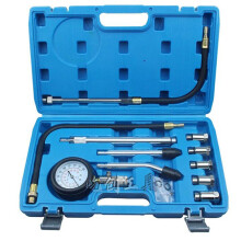 Rapid Connected Petrol Gas Engine Cylinder Compressor Gauge Meter Test Pressure Compression Tester Leakage Diagnostic