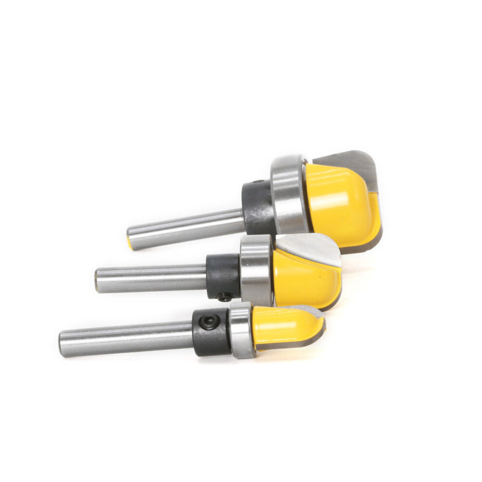3Pc 6Mm Shank Router Bit Wood Cutting Tool Woodworking Router Bits 777178652613