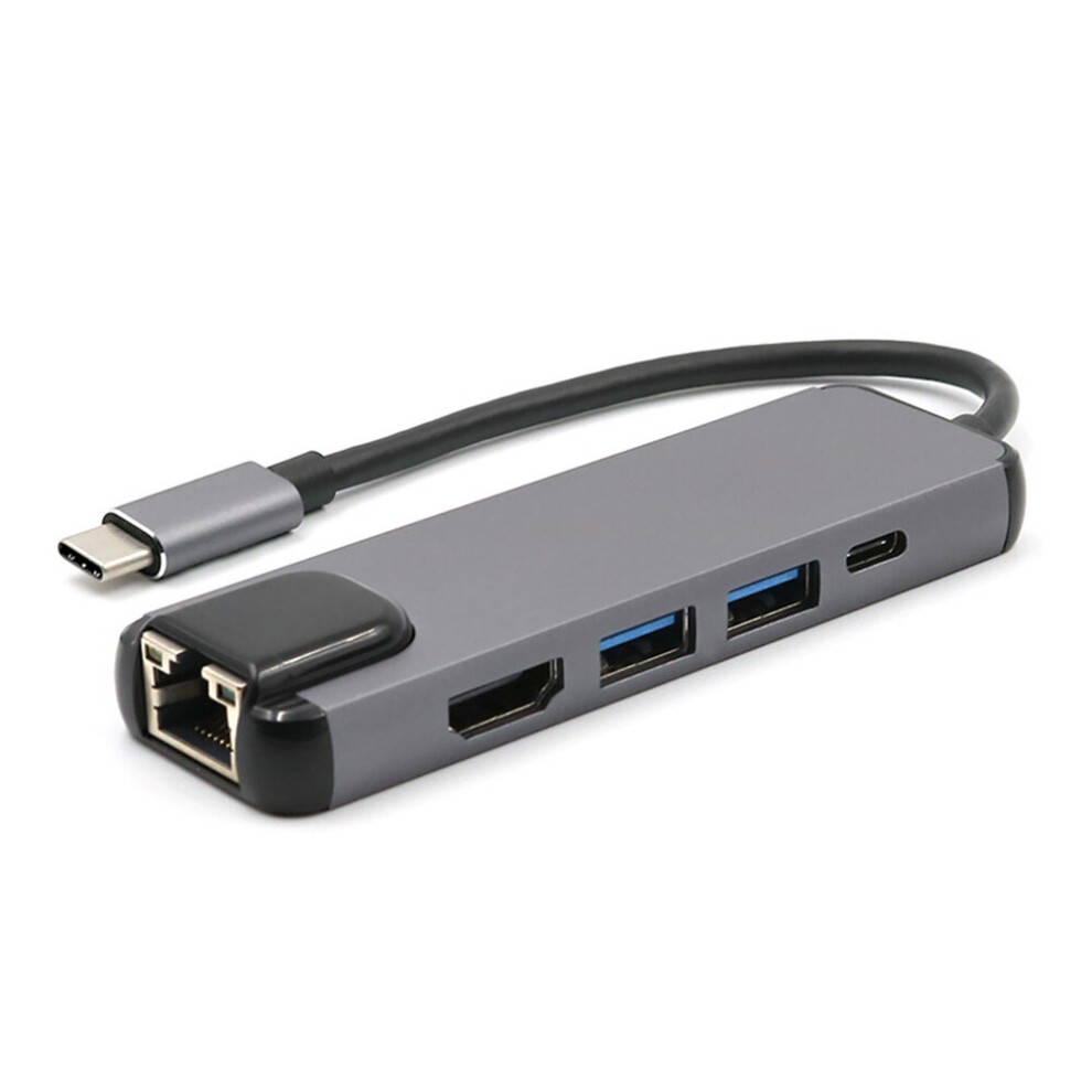 Usb C Ethernet Adapter Usb Hub Converter 4K Hdmi Type C 3.0 Usb To Rj45 Lan Network Card For Macbook Usb Ethernet Switch 777178717275
