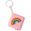 5PC 1.5 Meter 60-Inch Key Chain Rainbow Strawberry Ice Cream Retractable Tape Height Leather Ruler Kids Gift Sewing Measurement 1