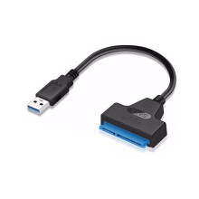 USB 3.0 To 2.5" SATA III Hard Drive Adapter Cable/UASP -SATA To USB3.0 Converter Laptop Hard Disk Drive SSD Adapter Cable
