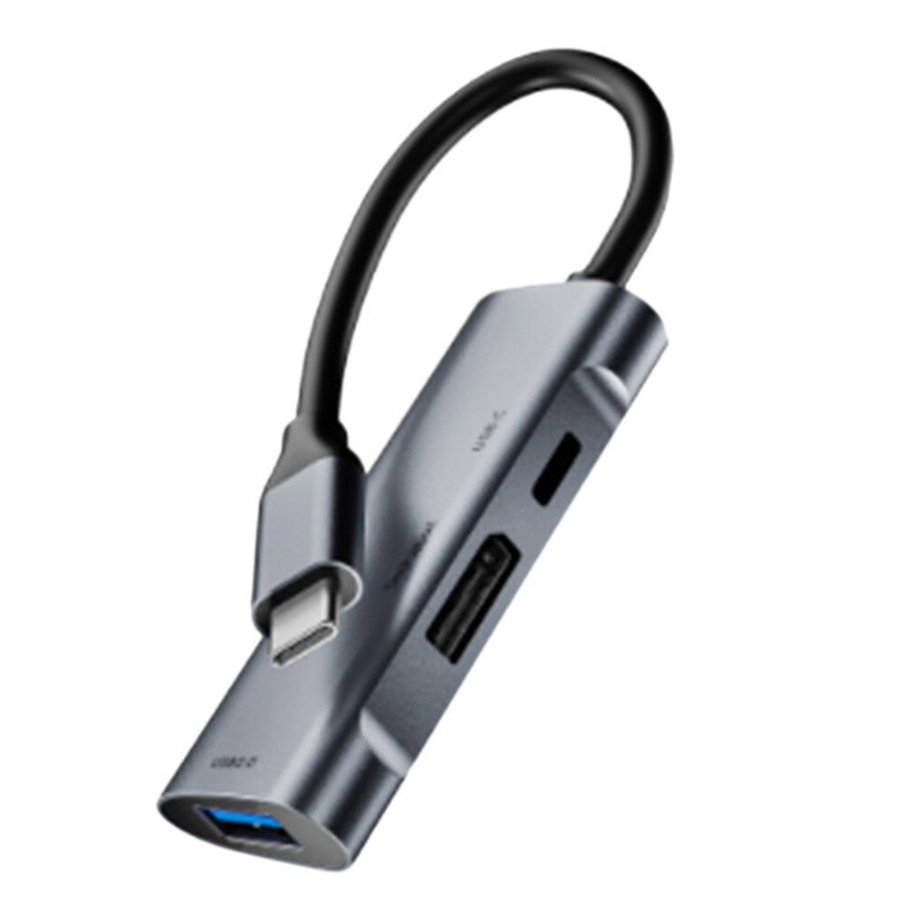 Usb C Hub Type-C Docking Station 3 In 1 4K@60Hz Displayport Pd 60W Usb 2.0 777178717350