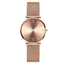 Women watches Stainless Steel Mesh Strap Japan Quartz Movement Waterproof Women Watch
