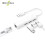USB Hub Splitter with RJ45 LAN Adapter Laptop Ethernet Dock Network Extender for PC 2