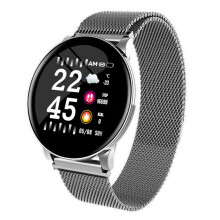 W8 Sport Smart Watch Bracelet Round Bluetooths Waterproof Male Smartwatch Men Women Fitness Tracker Wrist Band for Android IOS