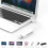 USB Hub Splitter with RJ45 LAN Adapter Laptop Ethernet Dock Network Extender for PC 3