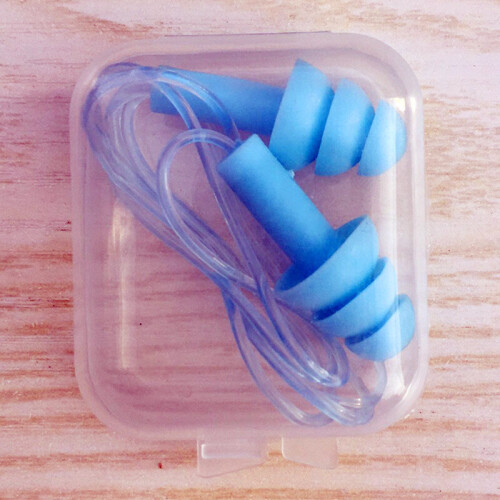 20PCS boxpacked comfort earplugs noise reduction silicone Soft Ear