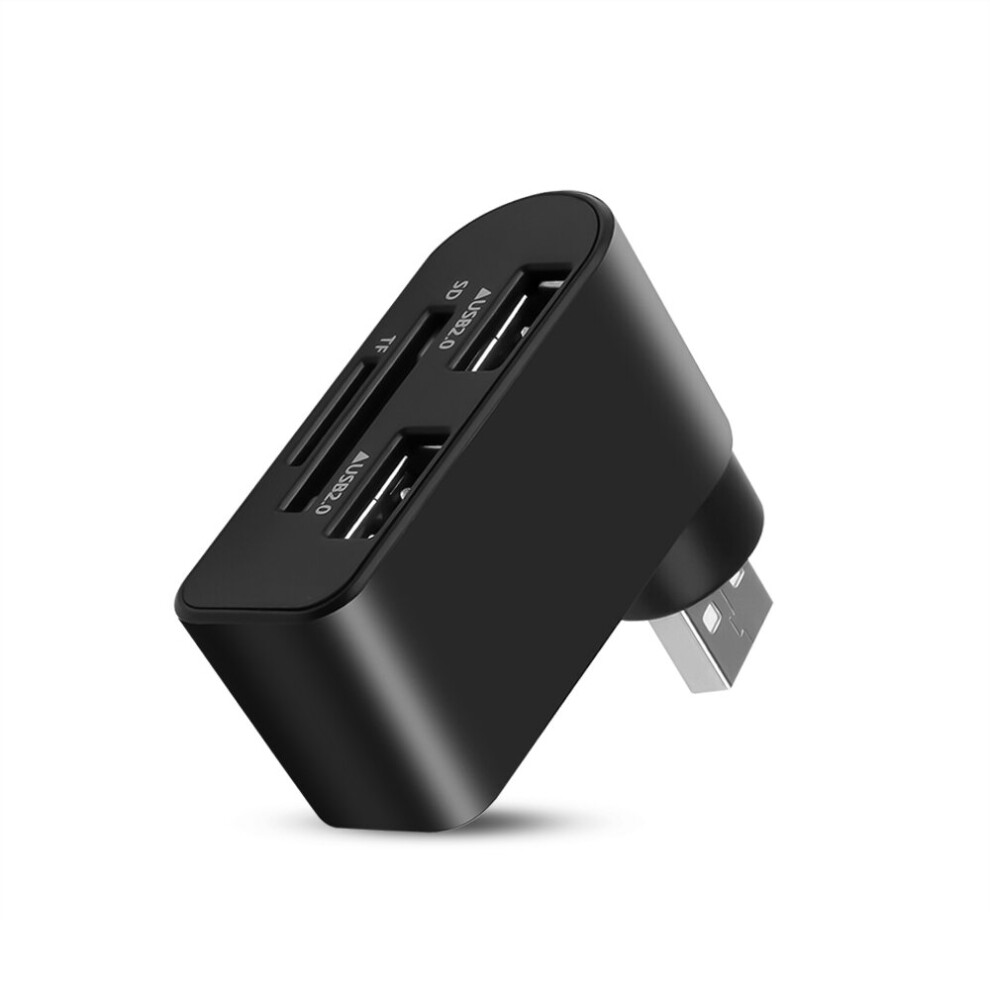 Multi Usb Hub 2.0 2 Port Usb 2.0 Adapter Splitter Power Interface Sd Tf Card Reader For Macbook Computer Laptop Pc 777178716216