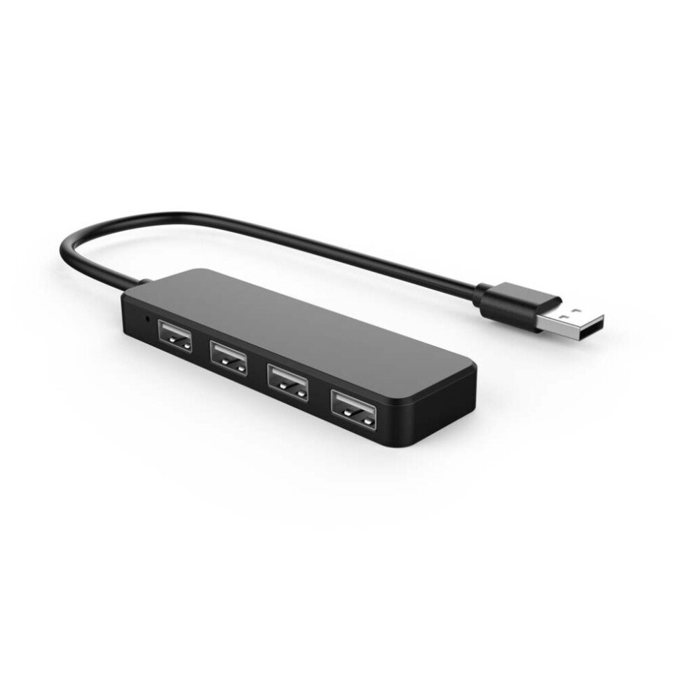 Usb 2.0 4 Ports Hub Extension Splitter Adapter For Laptop Pc Computer Charger 777178717411