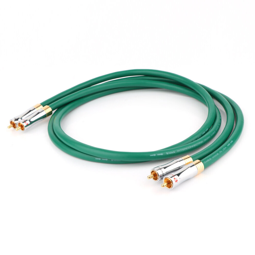 Photos - Cable (video, audio, USB) Hifi audio MCINTOSH 2328 4N Copper RCA Interconnect audio cable wire with Pailicce gold plated plugs RCA to RCA extension co