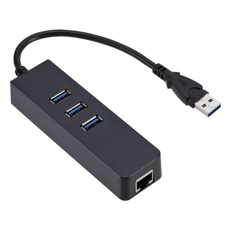 Usb Gigabit Ethernet Adapter 3 Ports Usb 3.0 Hub Usb To Rj45 Lan Network Card For Macbook Mac Desktop 777178716230