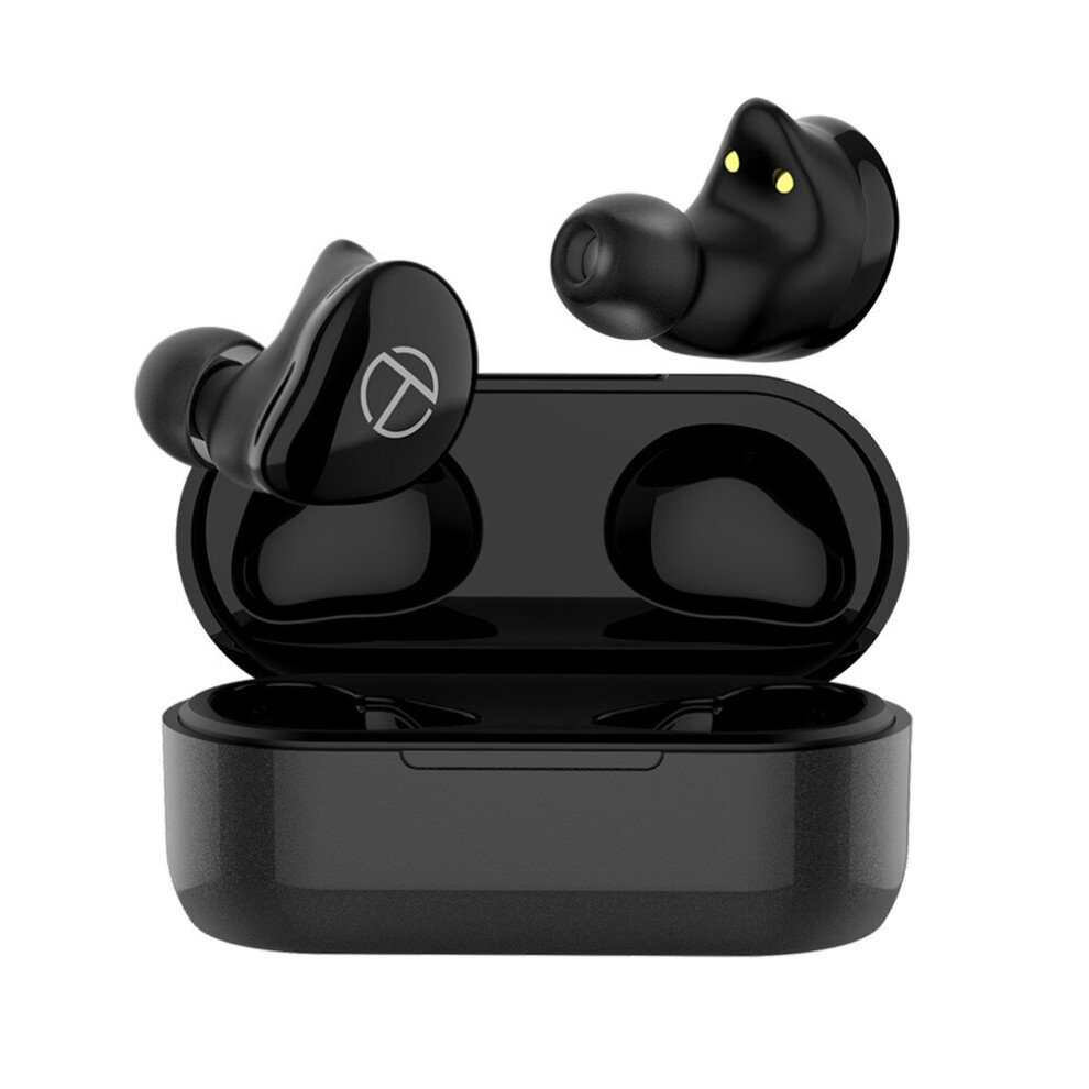 1Ba 1Dd Hybrid Driver Bluetooth V5.0 Headset Sport Wireless Earphone Black 777178626515