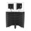 3 Panel Microphone Isolation Shield Acoustic Foams Panel Studio Recording Microphone Accessories Black 26x30cm 6