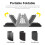 3 Panel Microphone Isolation Shield Acoustic Foams Panel Studio Recording Microphone Accessories Black 26x30cm 5
