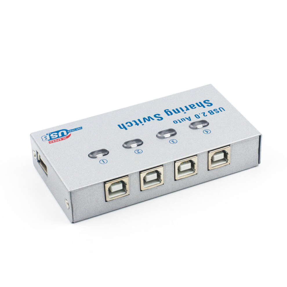 4 Ports Usb Switch 4 Input 1Output Usb2.0 Converter For Mouse Keyboard Printer Share Usb Device 701942858017