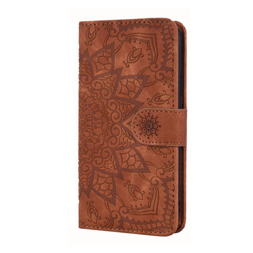 Matte Pu Leather Wallet Phone Case For Samsung Galaxy S10 Flip 3D Mandala Book Cover 777178677678