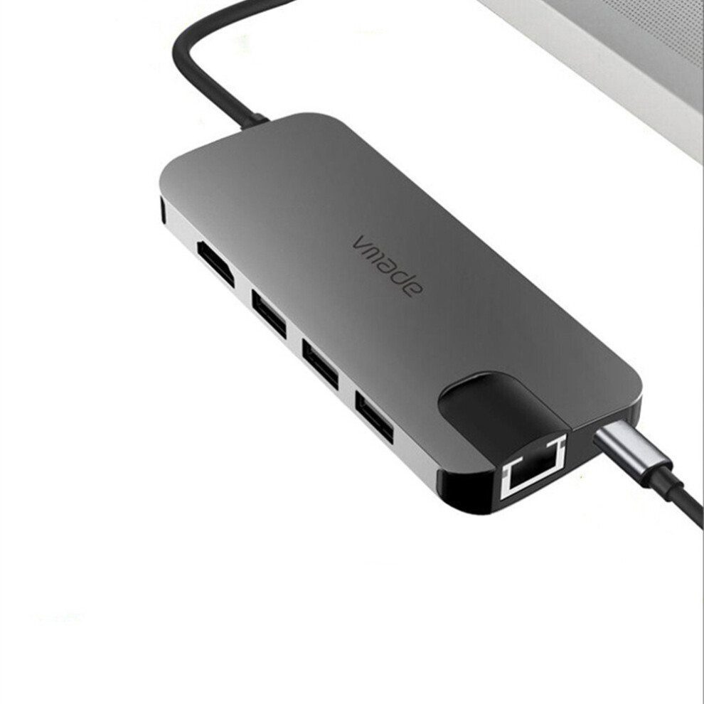 Usb C Hub Multi Usb 3.0 Hub To Tf Sd Reader Hdmi Adapter Dock For Macbook Pro And Huawei Mate 30 Usb-C 3.1 Splitter Type C Hub 701942859151