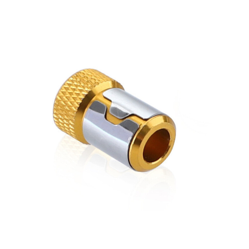 6 Pcs Magnetic Ring Alloy Electric Magnetic Ring Universal 6.35Mm Screwdriver Bit Anti-Corrosion Strong Magnetizer Screws 777178652781