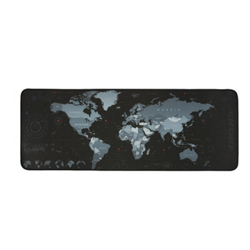 Gaming Mouse Pad Large Mouse Pad Big Mouse Mat Computer Mousepad Carved World Map Mause Pad Desktop Keyboard Mat Cushion 701942853289