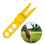 2PCS  Golf fork Green fork Pitch fork Golf Divot tool Turf repair tool C8M7 2
