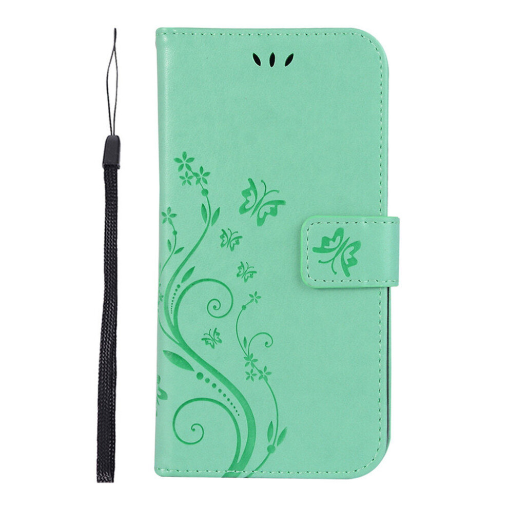 Wallet Pu Leather Fundas Case For Apple Iphone 12/12 Pro Cover Flowers Lady Coque Capa 777178662766