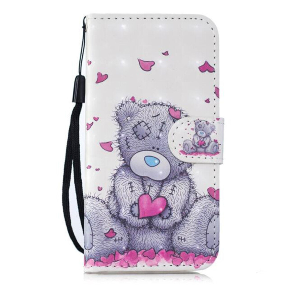 For Huawei P Smart Pu Leather Case Phone Case Wallet Flip Stand Back Cover Etui 777178657946