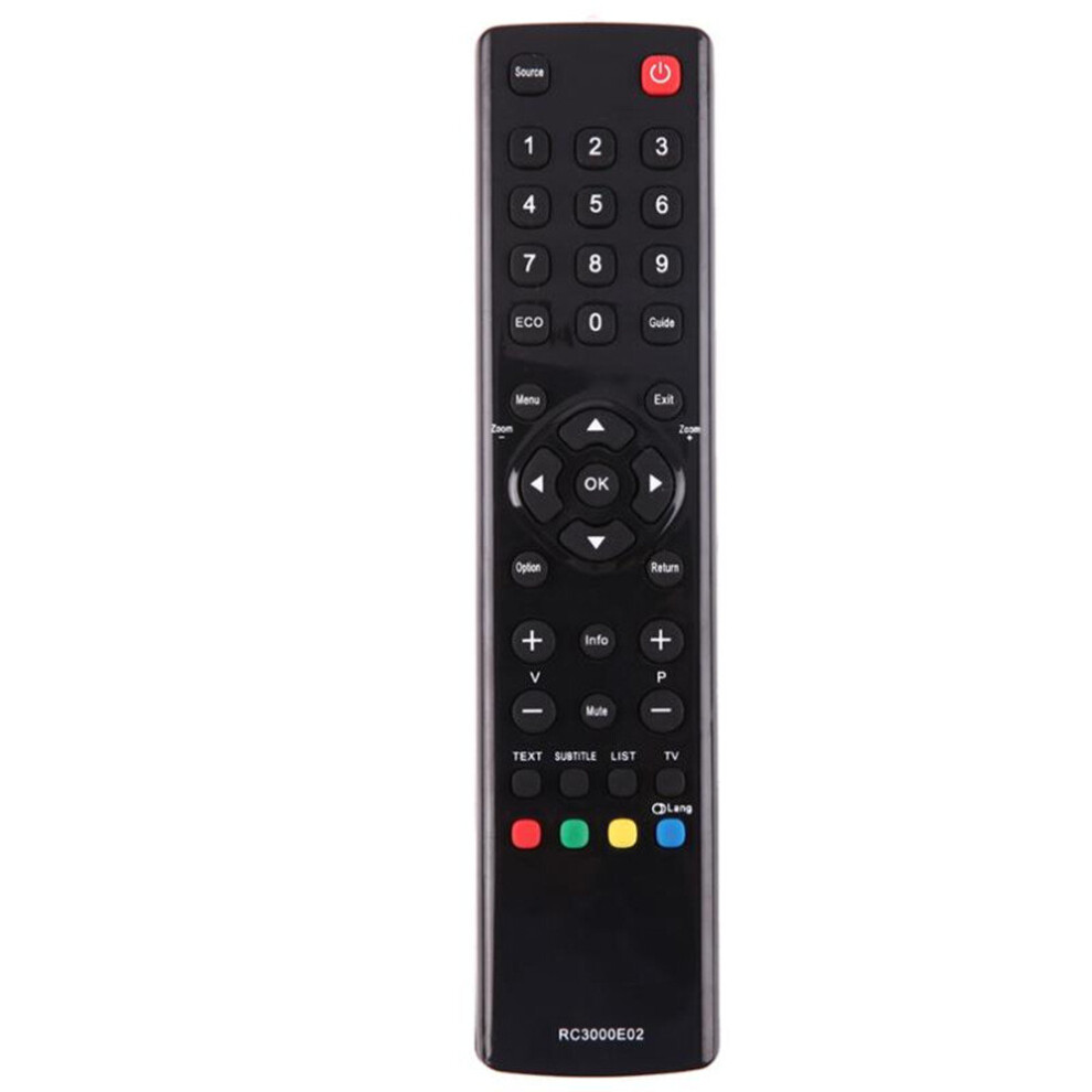 Tv Remote Control Replacement For Tcl Rc3000e02 Led Lcd Tv Remote Control Smart Remote Control Black 777178635401