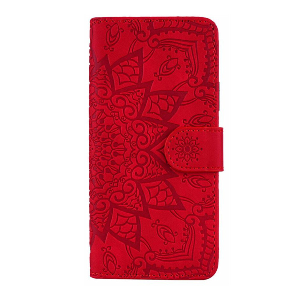 Mandala Flower Flip Case For Huawei P20 Pro Pu Leather Wallet Cover 777178677944