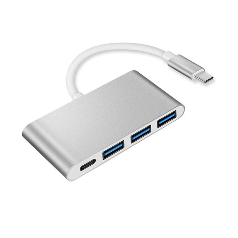 Usb Type C 4 Ports Hub Adapter Pd Usb 3.0 Usb 2.0 Multiport Usb Splitter 5Gbps Super Speed Data Transfer Hub For Laptop Macbook 777178717893