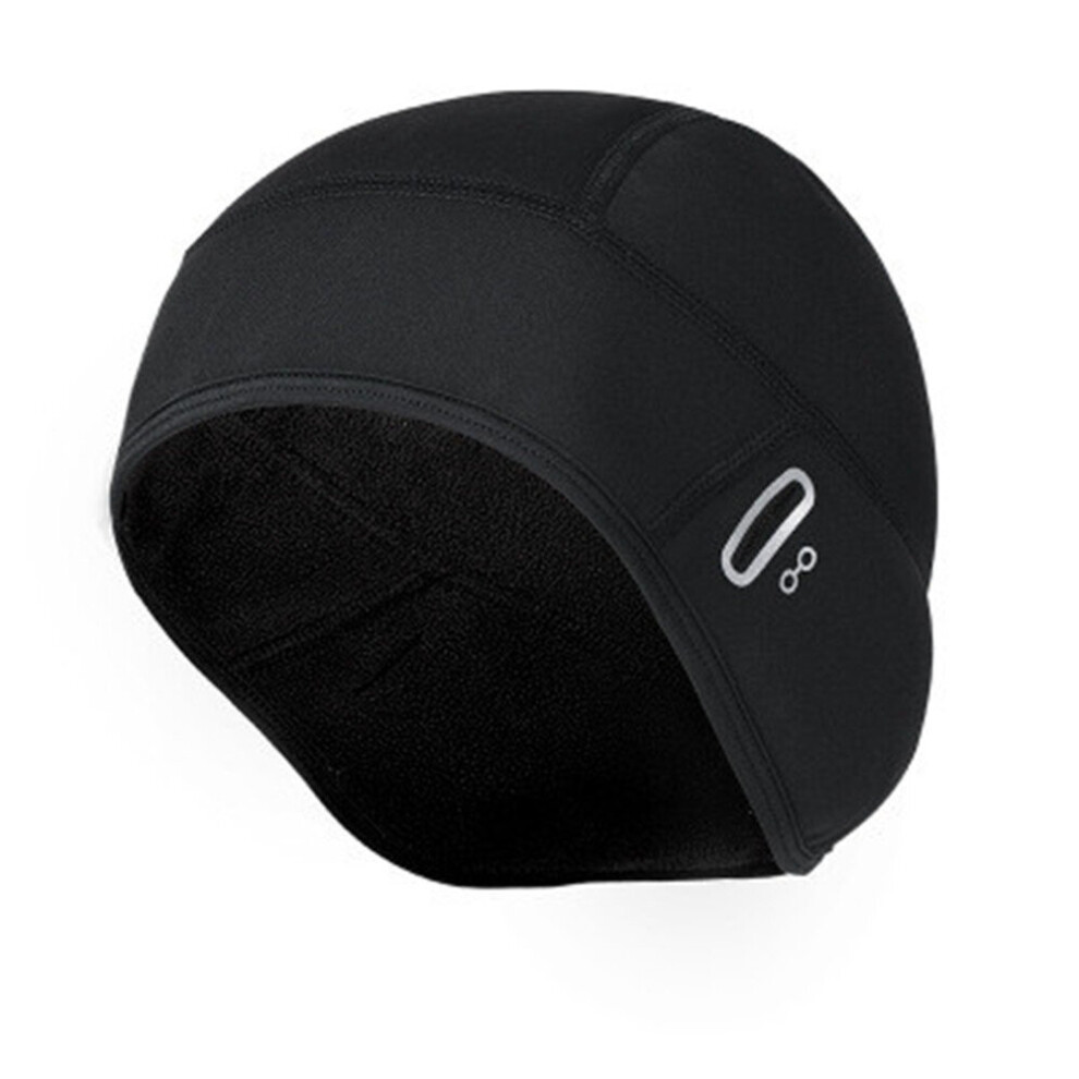 Winter Cycling Cap with Earmuffs Windproof Thermal Running Skiing Fishing Mountaineering Beanie Outdoor Sports Skull Cap