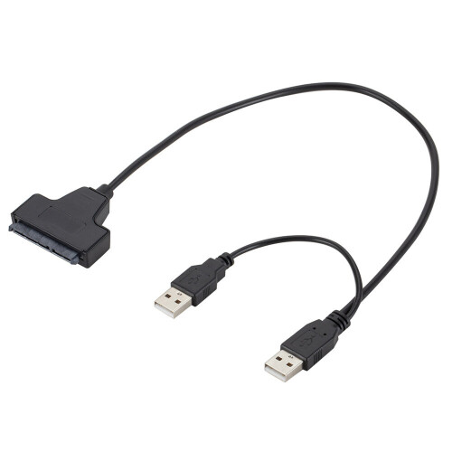 Usb To Sata USB 2.0 To 2.5inch HDD 7+15pin SATA Hard Drive Cable ...