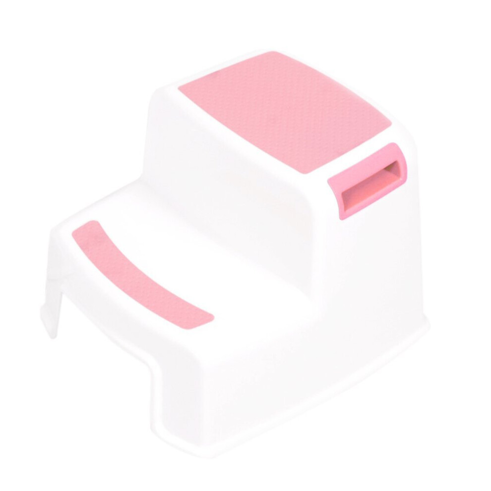 Chaochuang 2 Step Stool For Kids Toddler Stool For Toilet Potty Training Slip Resistant Soft Grip For Safe As Bathroom Potty Stool