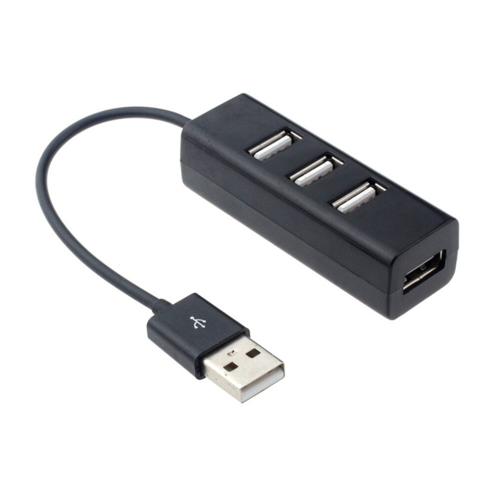 4-Port Splitter Hub Adapter Mini Usb 2.0 Hi-Speed Adapter For Pc Computer 701942859588