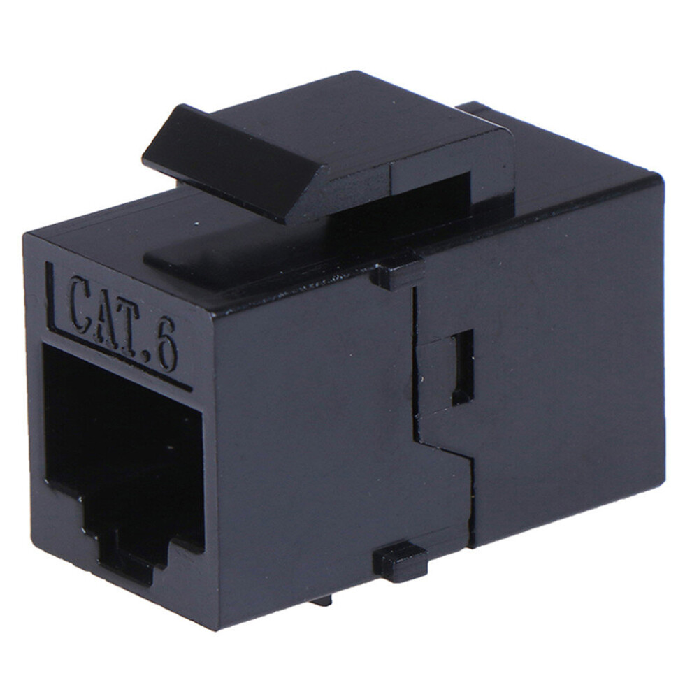 3 Pcs Rj45 Female To Utp Cat5e Cat6 Keystone Jack Inline Coupler Connector Adapter 701942844133