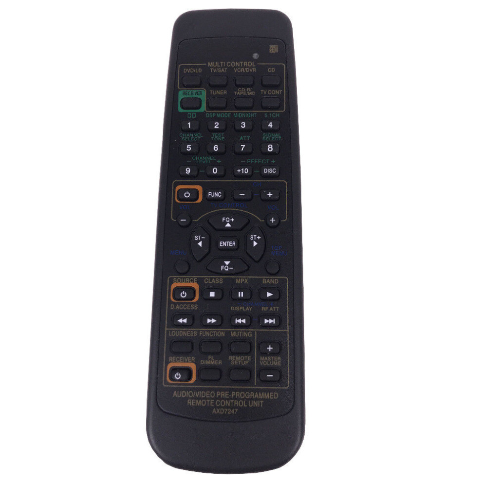 Remote Control For Pioneer Av Receiver Remote Control Axd7247 Replace The Vsx-D209 777178635487