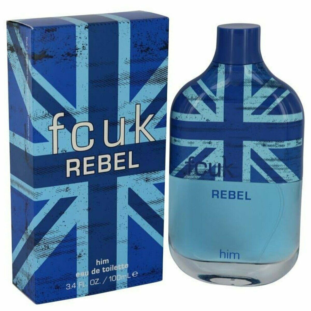 FCUK REBEL by French Connection cologne EDT 3.3 / 3.4 oz