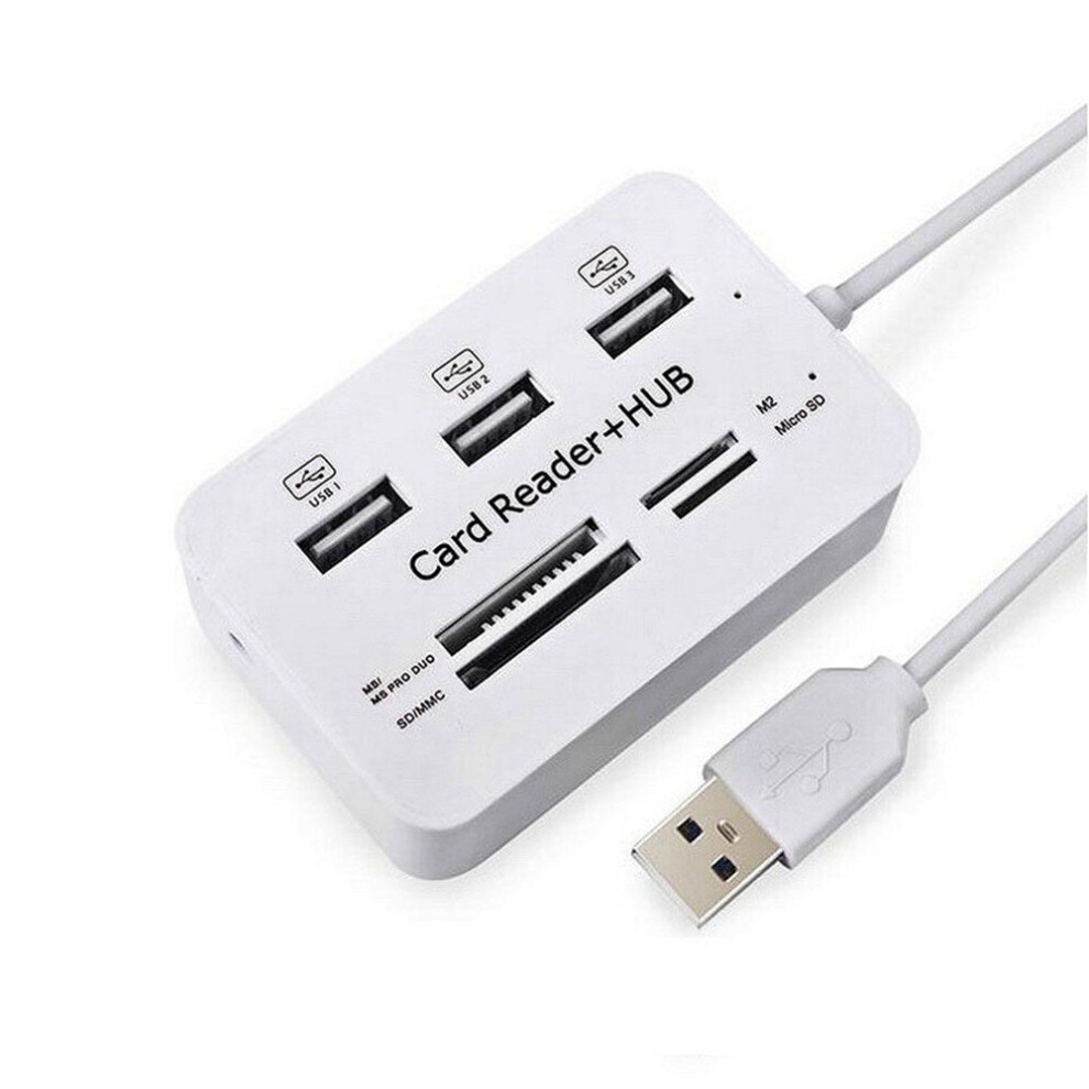 Erilles Multi Micro Usb Hub 2.0 Otg Combo Usb Splitter Sd Tf Card Reader Extension Port Hubs Wh Cable Adapter For Computer Smart 701942859656