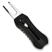 2 Pcs Golf Divot Tool Repair Spring Pitch Groove Cleaner Magnetic Putting Green Fork Drop Ship Black Switch Golf Training Adis
