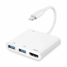 Lightning HDMI Cable USB 3.0 PD Camera AV Adapter ForiPhone SE XS XR 11Pro iPad