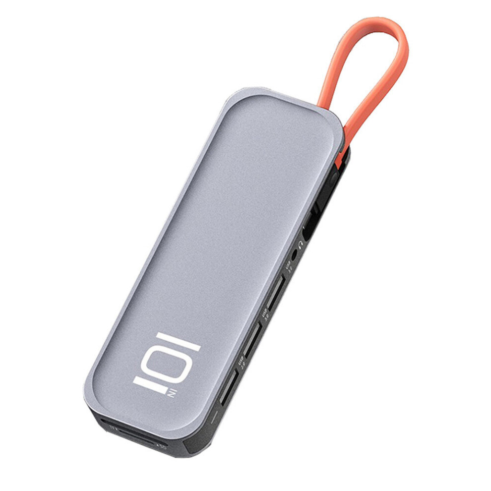 Usb C Hub Hdmi 4K With Pd Power Adapter For Macbook Laptop Phone Type C Docking Station Vga Ethernet Rj45 Card Reader 3.5Mm 777178717886
